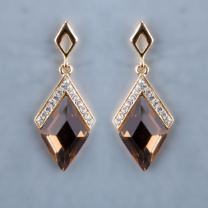 Midnight Prism – Handmade Luxury Earrings
